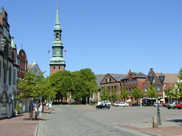 Idyllisches Reethaus Toenning Tönning Exterior foto